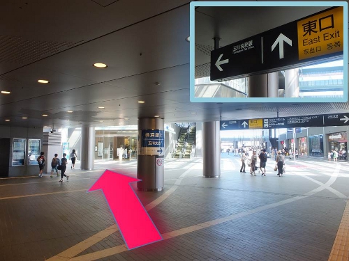 駅からの道順１