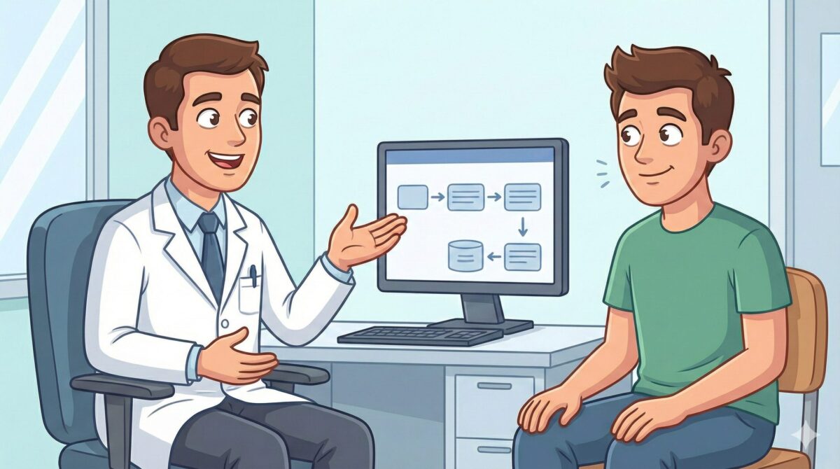 二子玉川齋藤メディカルクリニック睡眠時無呼吸外来で丁寧に問診や説明をさせていただきます